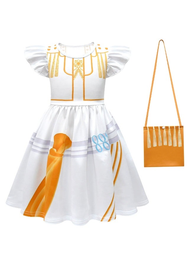 general K-POP: Demon Hunting Girl Group Dress with Crossbody Bag Available in Various Sizes for Everyday Wear - Image 1